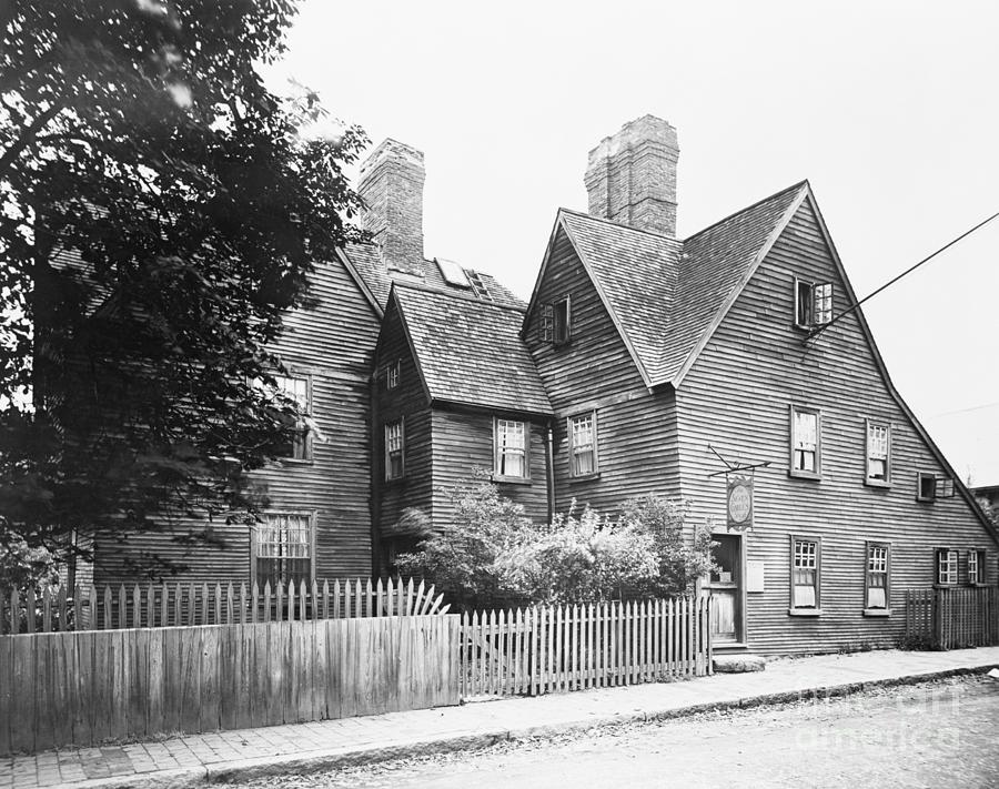 House That Was Subject Of Hawthorne Photograph by Bettmann