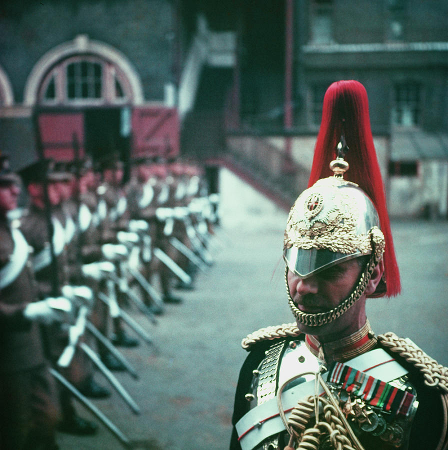 Household Cavalry Photograph by John Chillingworth