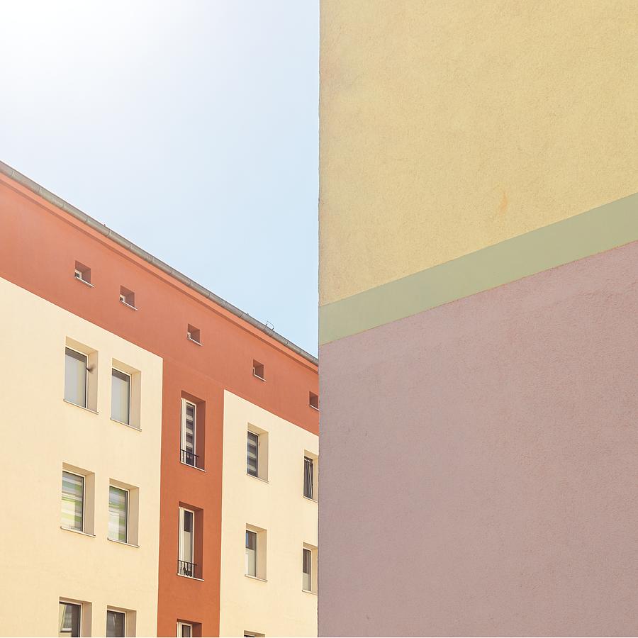 Abstract Photograph - Houses by Michael Schulz-dostal
