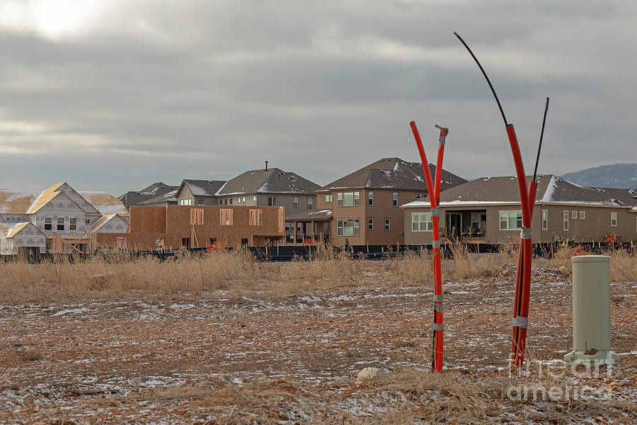 Denver Photograph - Housing Development In Denver Suburbs by Jim West/science Photo Library