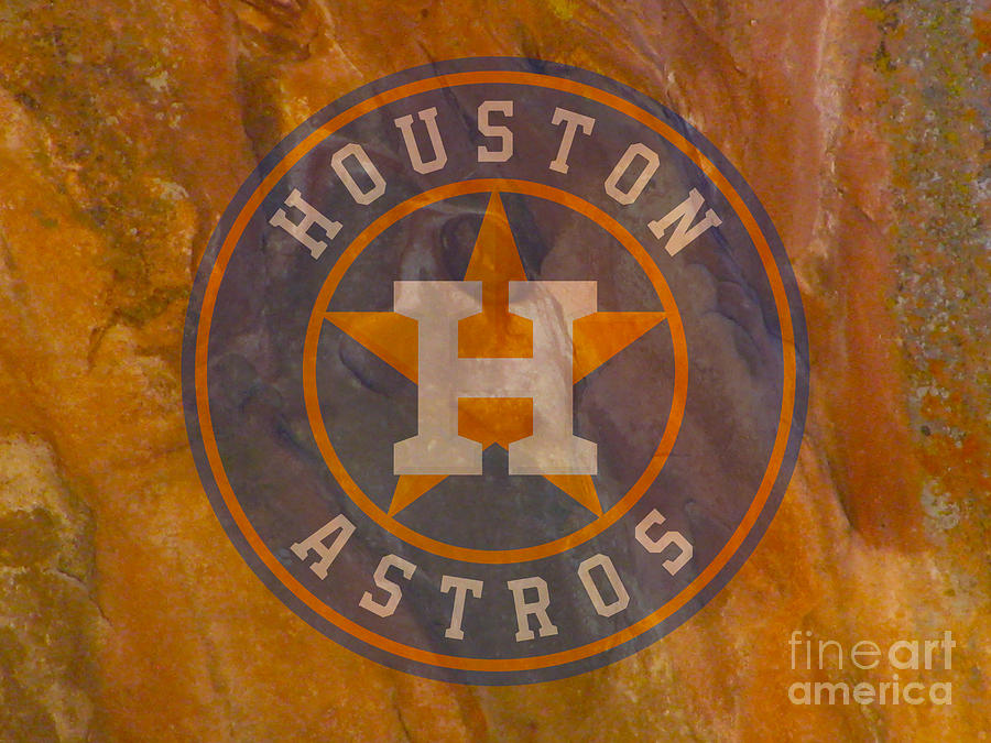 Houston Astros Digital Art by Steven Parker