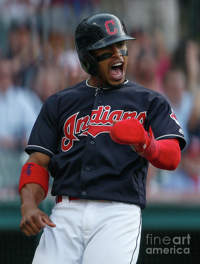 Houston Astros V Cleveland Indians Photograph by Ron Schwane Houston Astros V Cleveland Indians Photograph by Ron Schwane