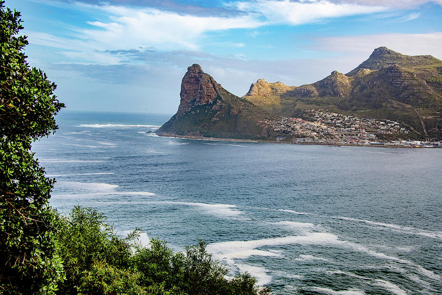 Hout Bay From Chapmans Peak Drive Photograph by Marcy Wielfaert
