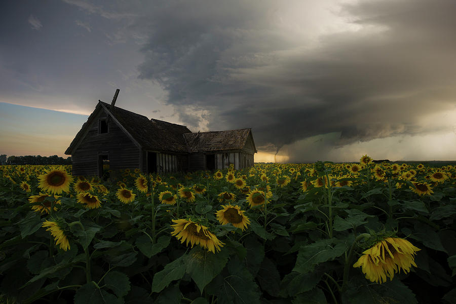 Tornado Photograph - How can I be lost if Ive got nowhere to go by Aaron J Groen