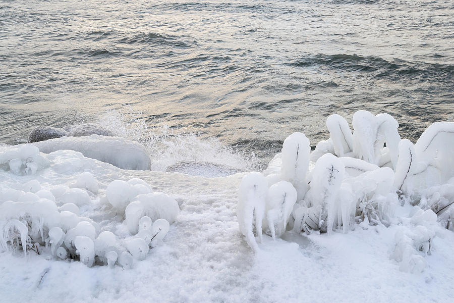 How Natural Ice Sculptures are Made Photograph by Georgia Mizuleva