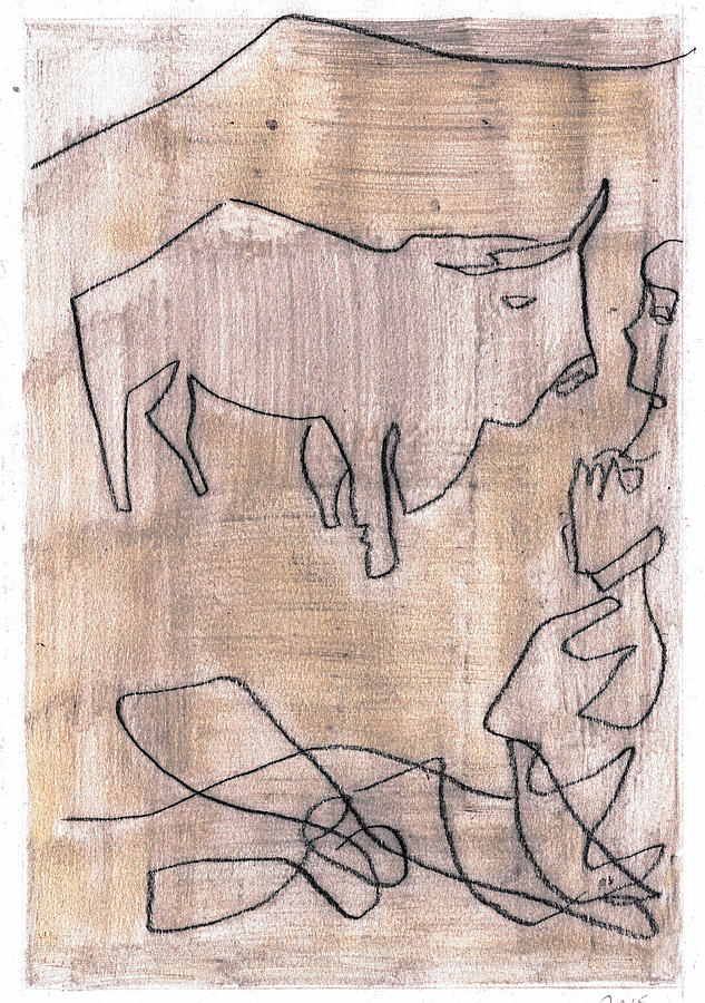 How the Camel Got His Hump Digital and Drawings d13-1 Drawing by Edgeworth Johnstone