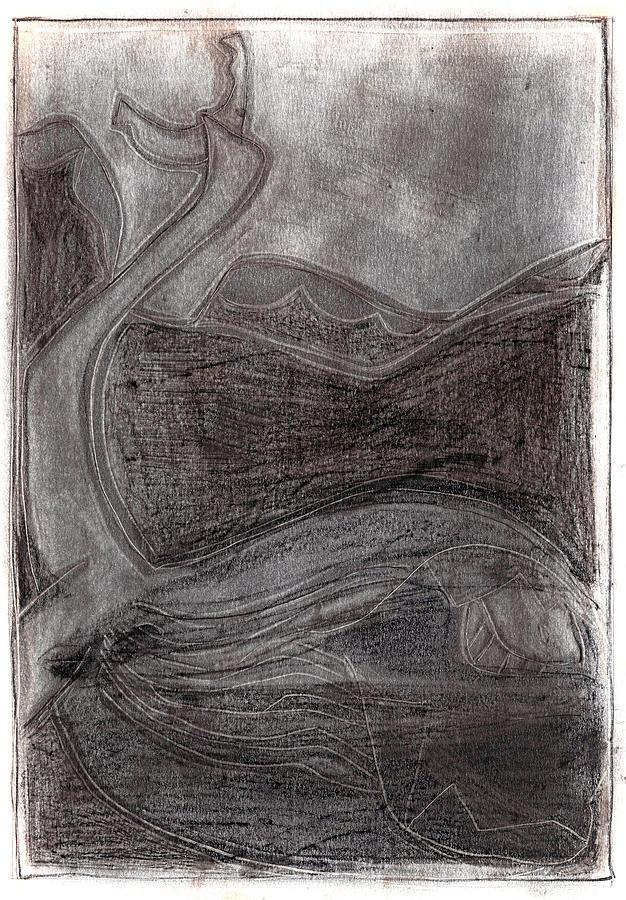 How the Whale Got His Throat 29-1 Drawing by Edgeworth Johnstone