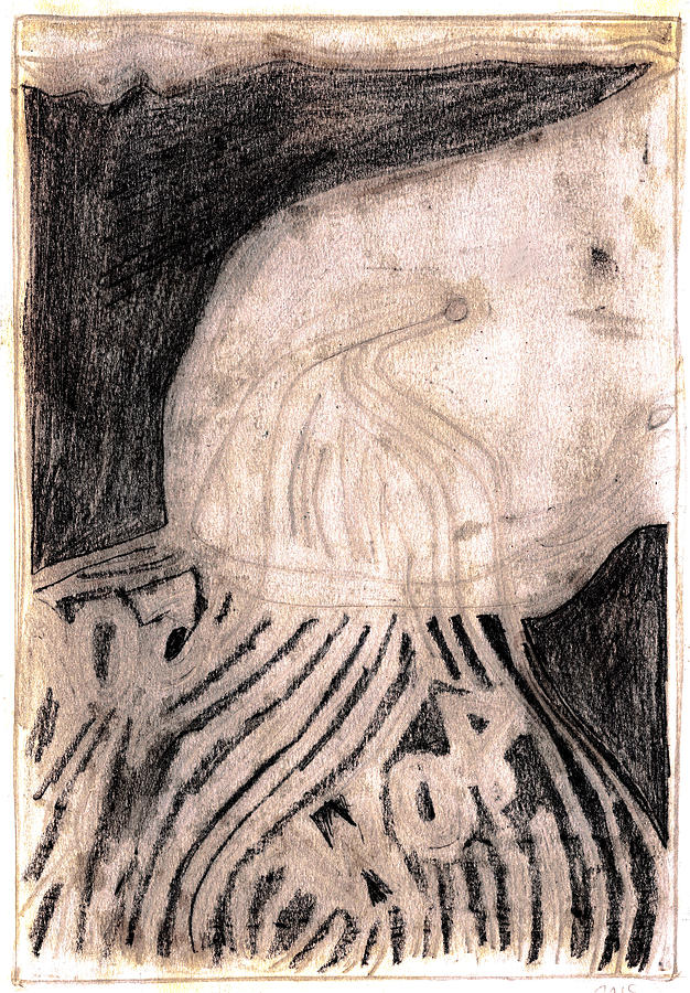 How the Whale Got His Throat 54-3 Drawing by Edgeworth Johnstone