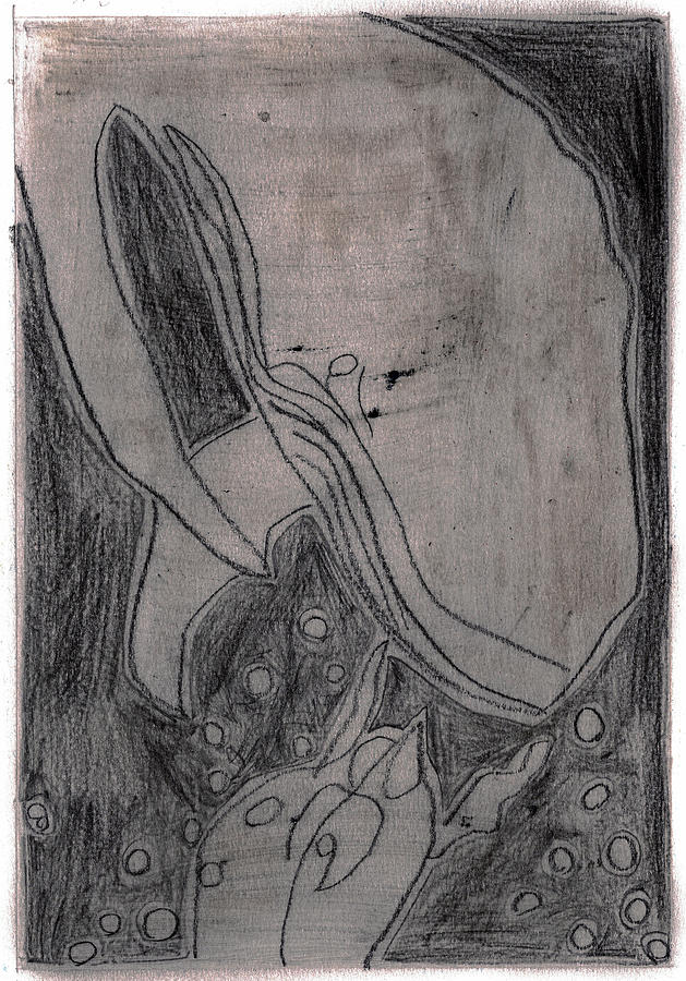 How the Whale Got His Throat 61-1 Drawing by Edgeworth Johnstone