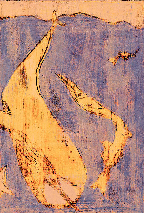How the Whale Got His Throat c302 Digital Art by Edgeworth Johnstone
