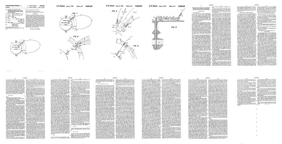 How To Control The Weather US Patent 4686605 Photograph By Steven   How To Control The Weather Us Patent 4686605 Steven Stregevsky 