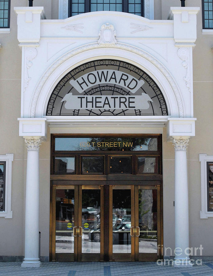 Architecture Photograph - Howard Theatre Entrance by Walter Neal