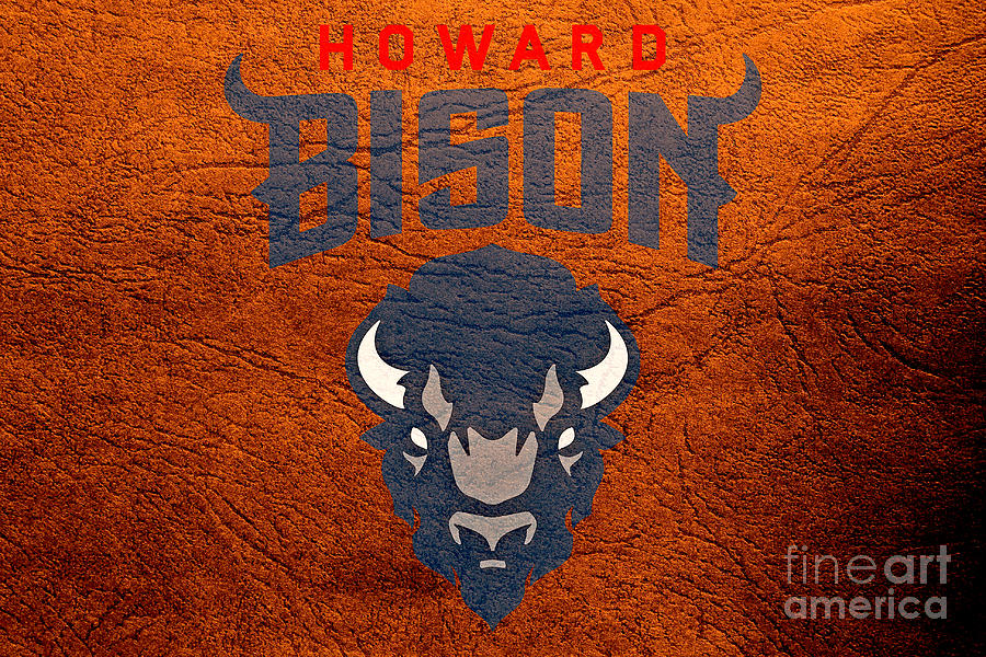 Howard University Bison Digital Art by Steven Parker | Fine Art America