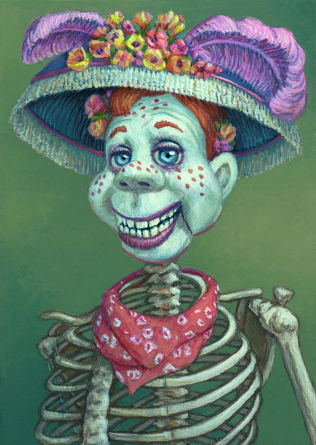 Howdy Dead Doody Painting by James W Johnson