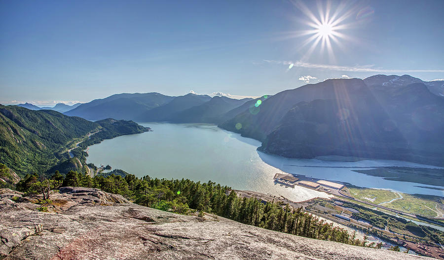 Howe Sound From The Summit Of The Photograph by Pierre Leclerc Photography