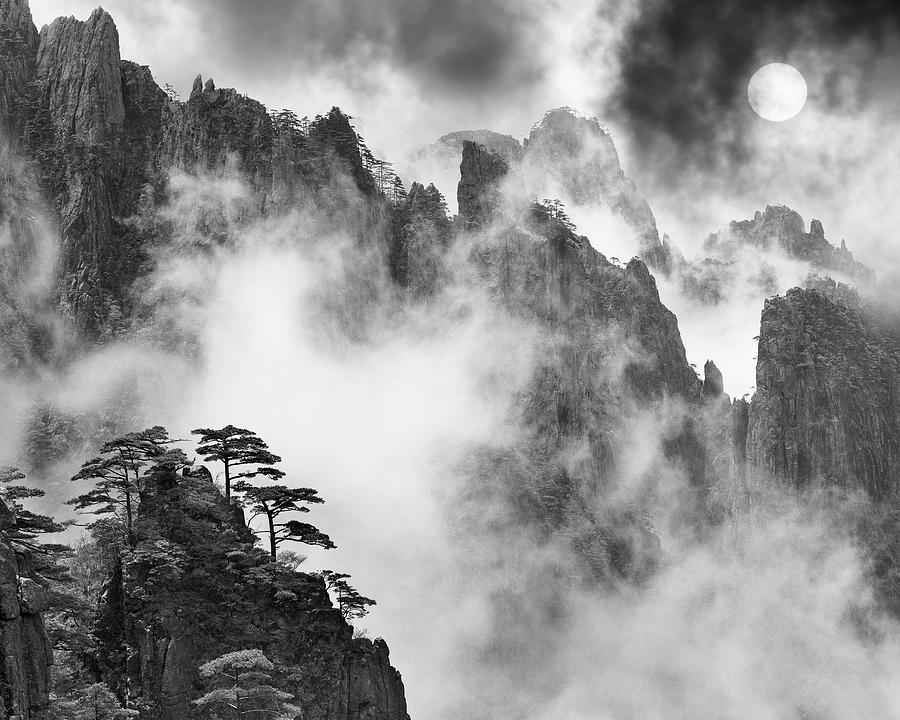 Anhui Province Photograph - Huangshan Sunrise, Anhui Province, China 12 by Monte Nagler
