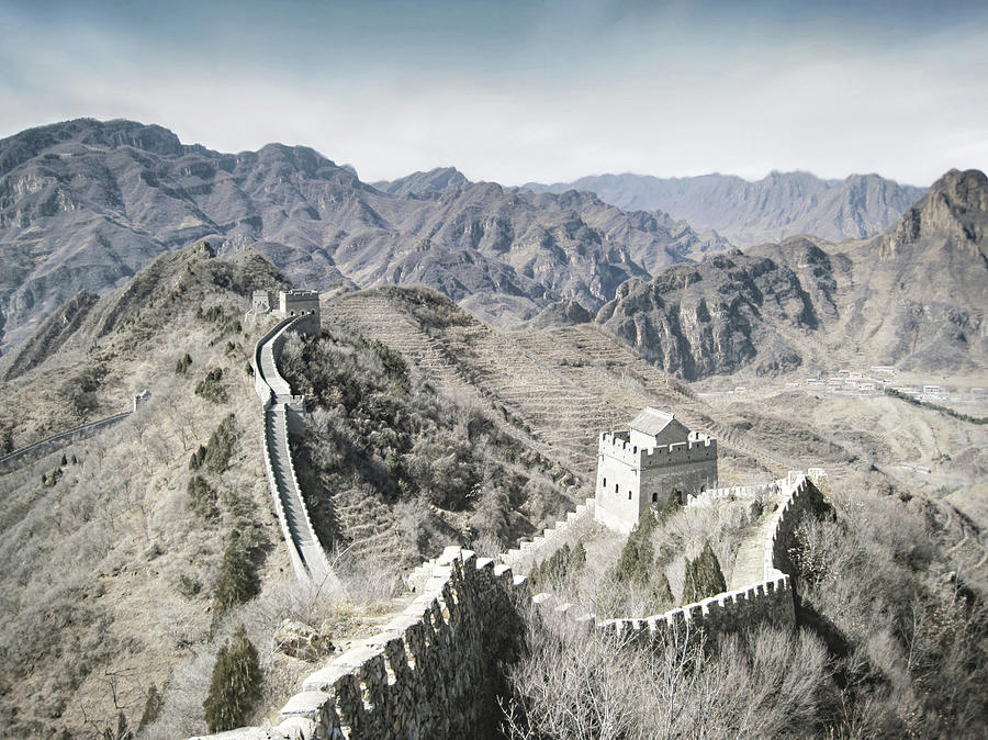 Huangyaguan Great Wall Photograph by Tan Khai Siam