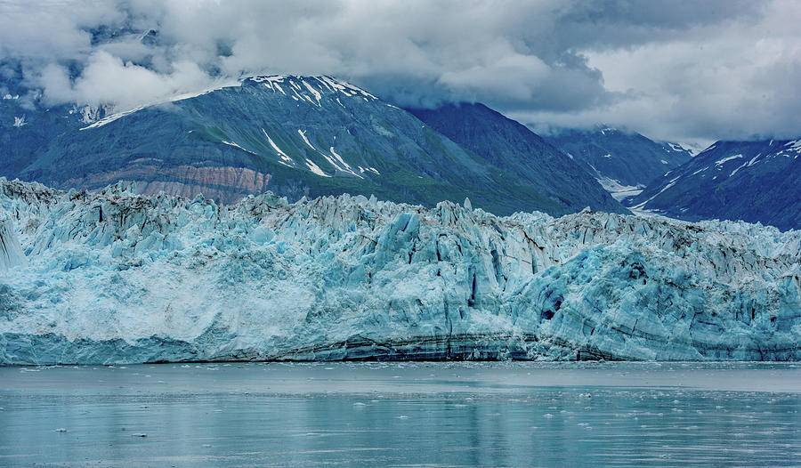 Hubbard Glacier Photograph by Marcy Wielfaert