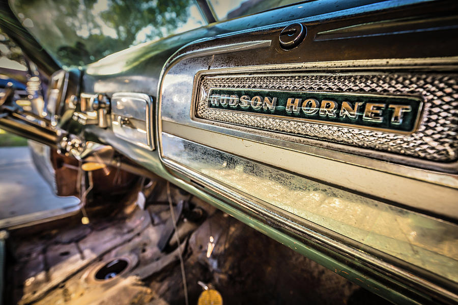 Hudson Hornet Dash Photograph by Bill Chizek