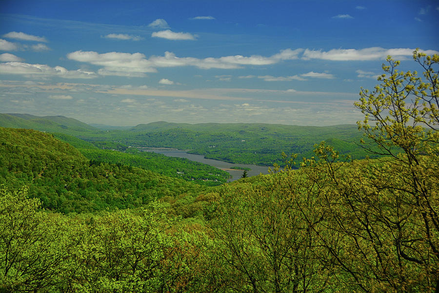 Hudson River from the Mountains Photograph by Raymond Salani III