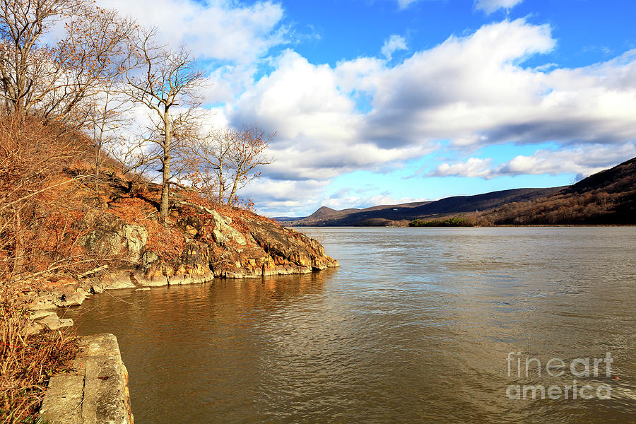 Hudson River View at Bear Mountain New York Photograph by John Rizzuto