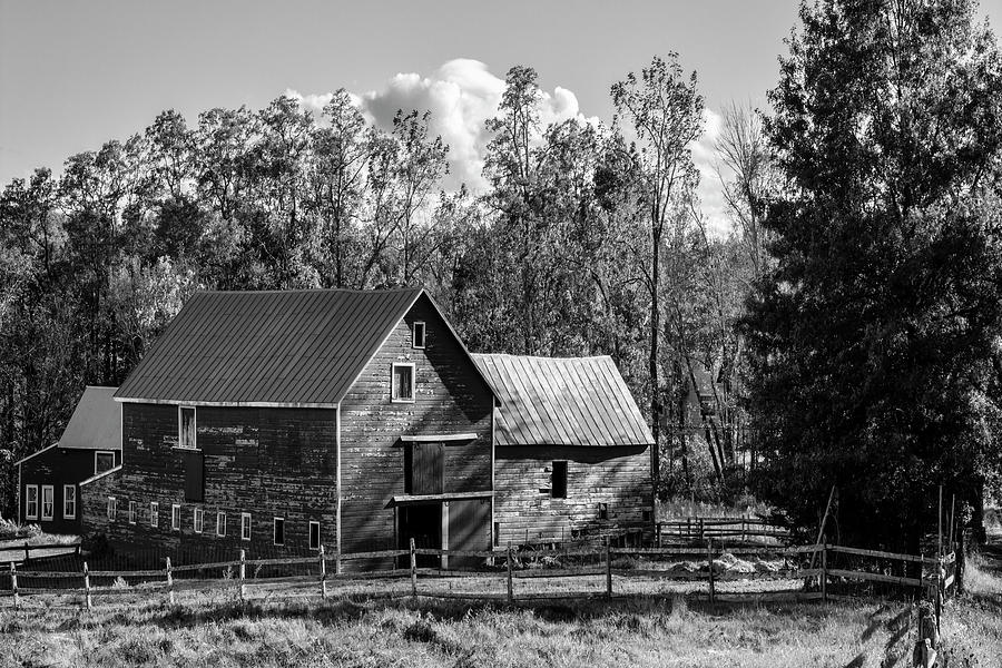 Hudson Valley NY Countryside BW Photograph by Susan Candelario