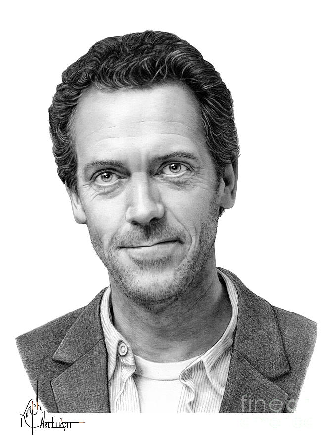 Hugh Laurie by Murphy Art Elliott Hugh Laurie by Murphy Art Elliott