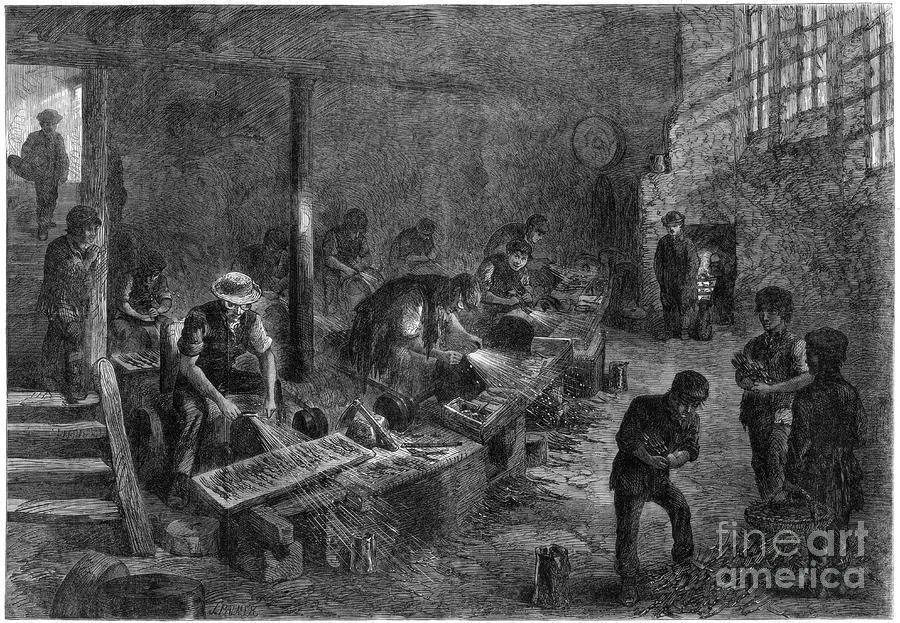 Hull Of The Fork-grinders, Sheffield Drawing by Print Collector