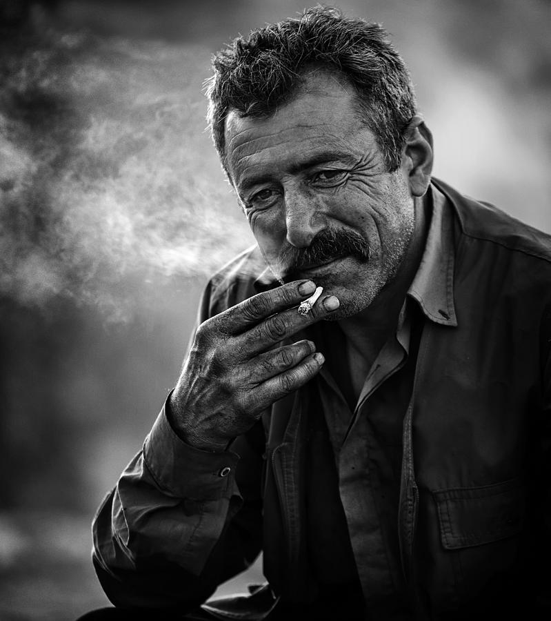 Human ( Charcoal Worker) Photograph by Durmusceylan