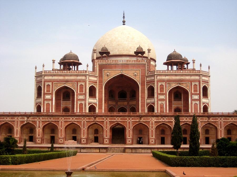 Humayuns Tomb Photograph by Andrew J Timmis