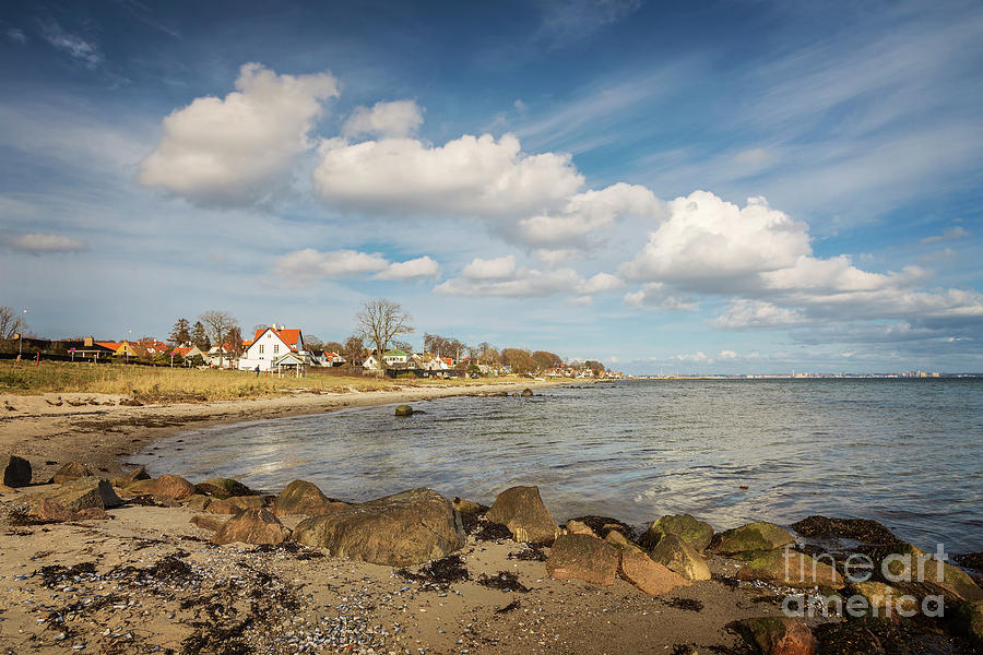 Humlebaeck beach Denmark Photograph by Sophie McAulay