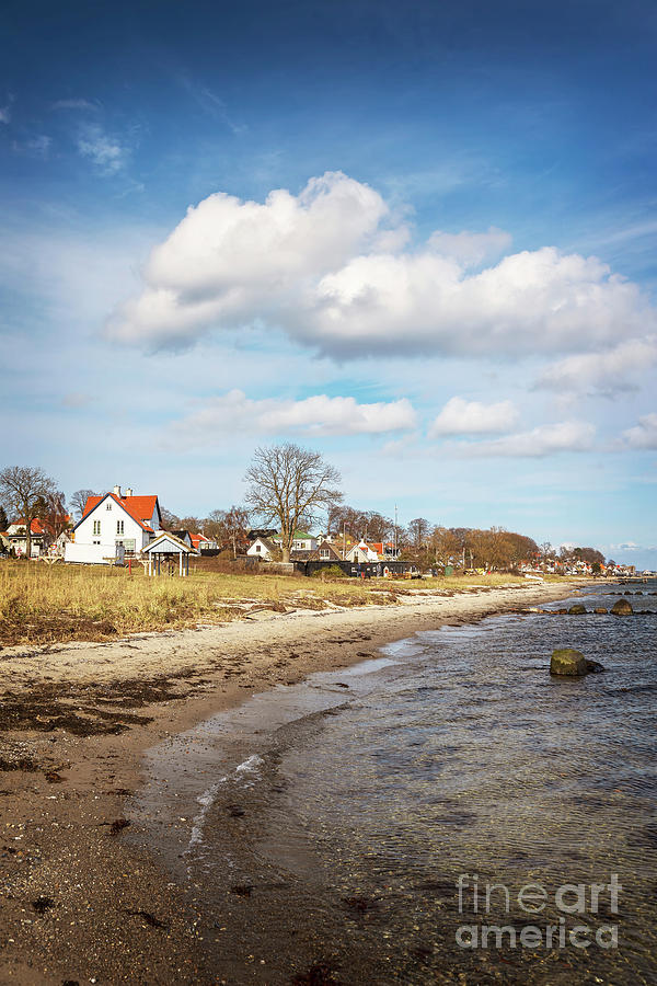 Humlebaeck beach in Denmark Photograph by Sophie McAulay
