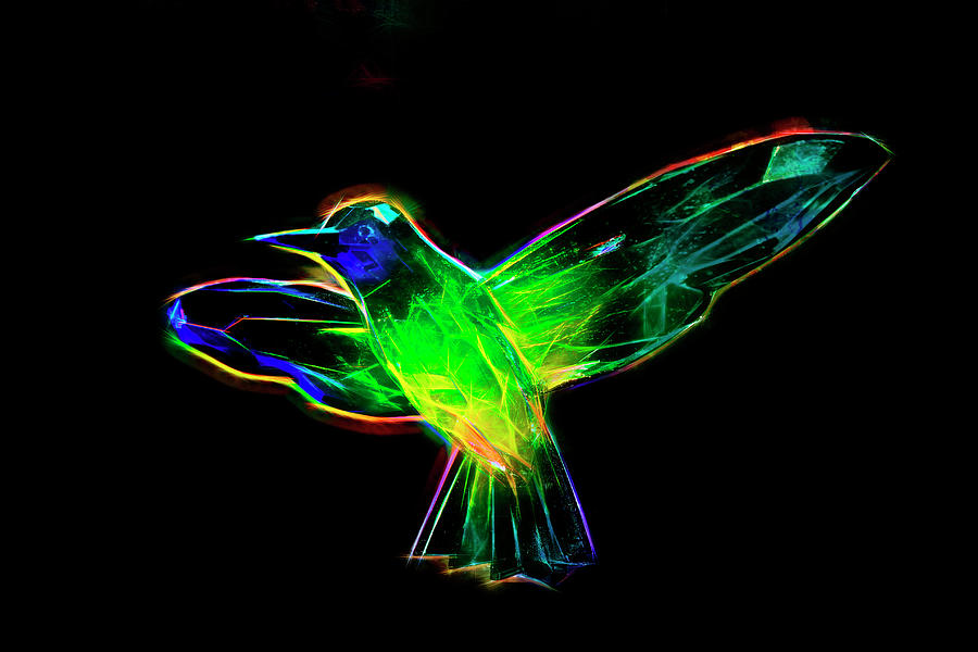 Hummingbird in Flight by Carlos Diaz Hummingbird in Flight by Carlos Diaz