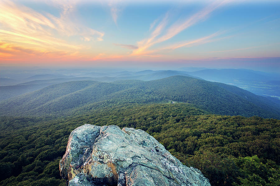 Humpback Rock Sunset Photograph by Malcolm Macgregor