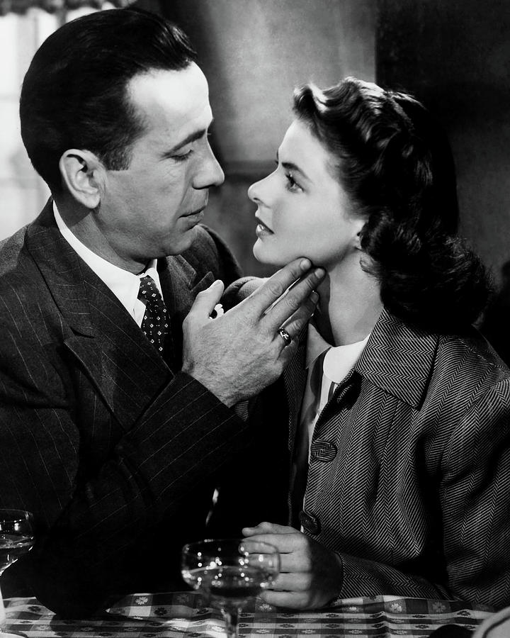 2 Latta 20 X 30 CM FA0168 Casablanca Casablanca Humphrey Bogart Ingrid Bergman Mot 