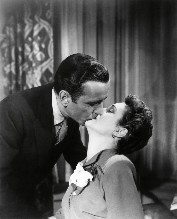 HUMPHREY BOGART and MARY ASTOR in THE MALTESE FALCON -1941-. Photograph by Album