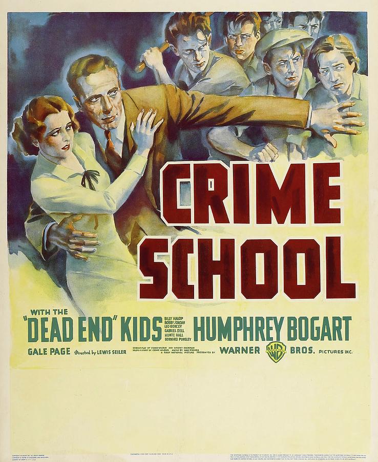 HUMPHREY BOGART in CRIME SCHOOL -1938-. Photograph by Album