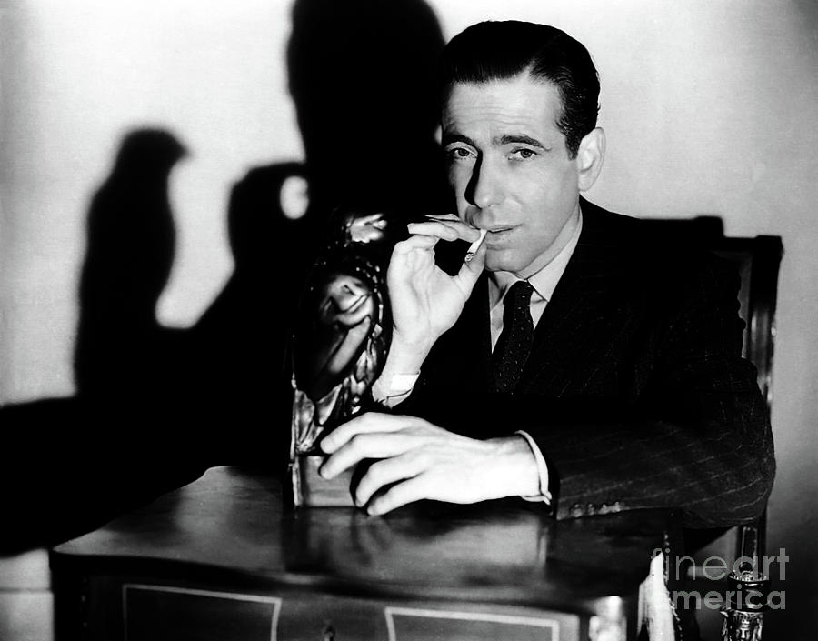 Humphrey Bogart - Maltese Falcon Photograph by Sad Hill - Bizarre Los Angeles Archive