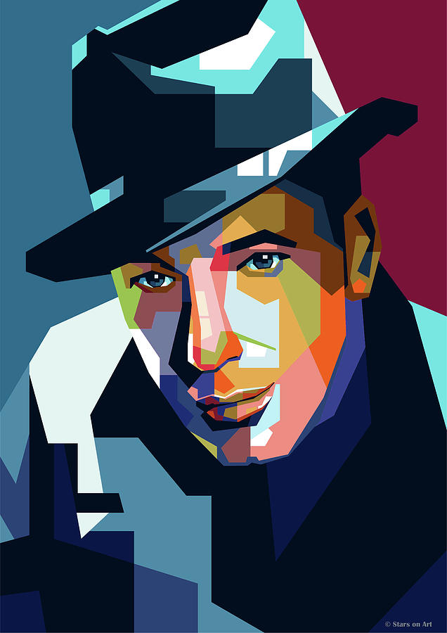 Humphrey Bogart Digital Art by Stars on Art
