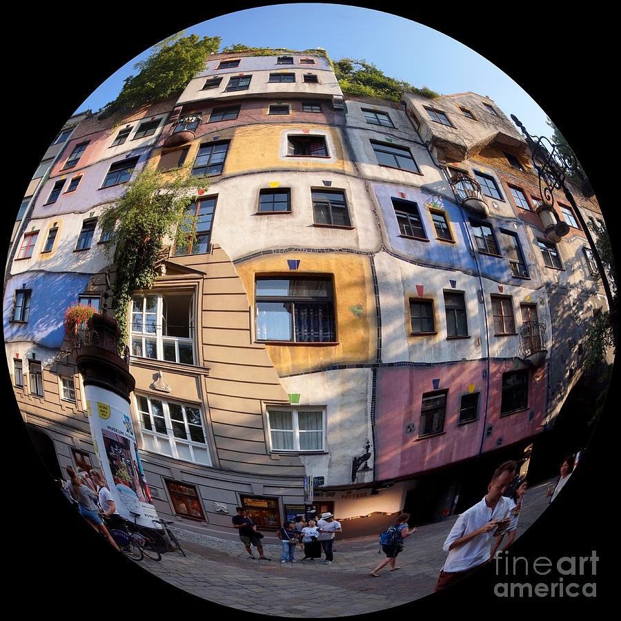 Hundertwasser House Vienna 1 Photograph by Rudi Prott