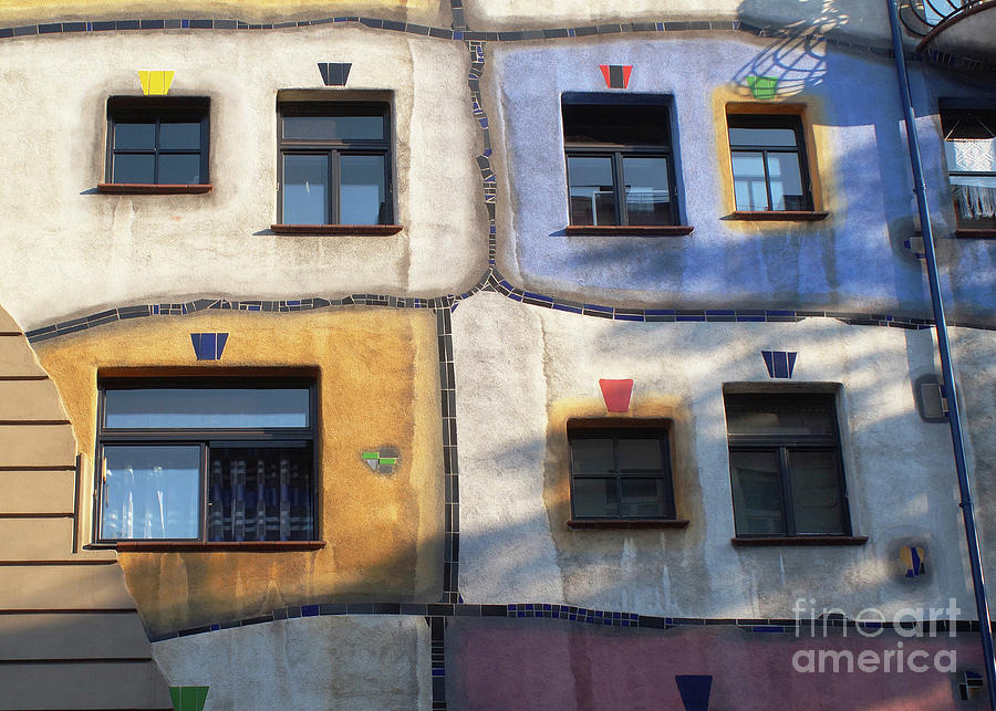 Hundertwasser House Vienna 4 Photograph by Rudi Prott