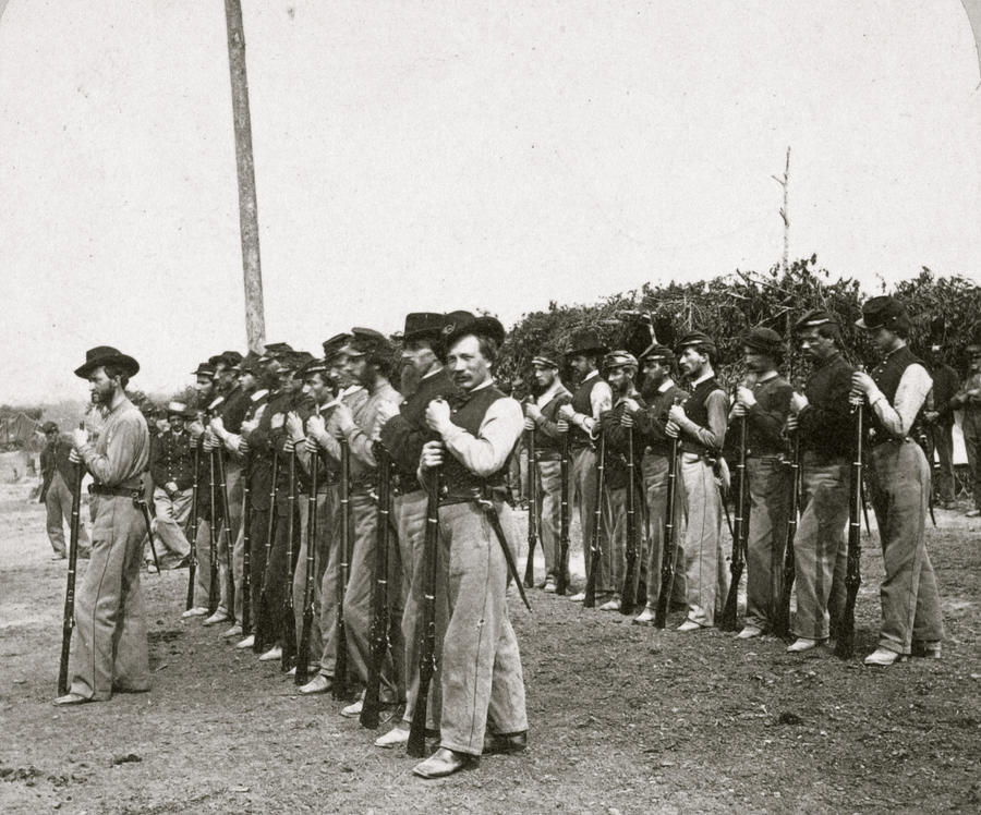 Hundred Days Men Painting by John Carbutt Pixels