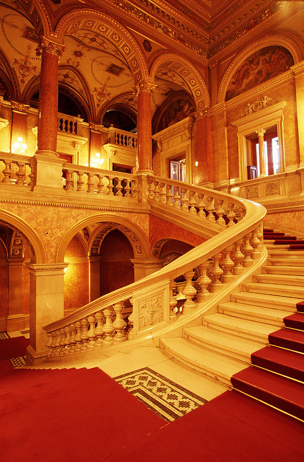 Hungarian National Opera House Photograph by Buena Vista Images