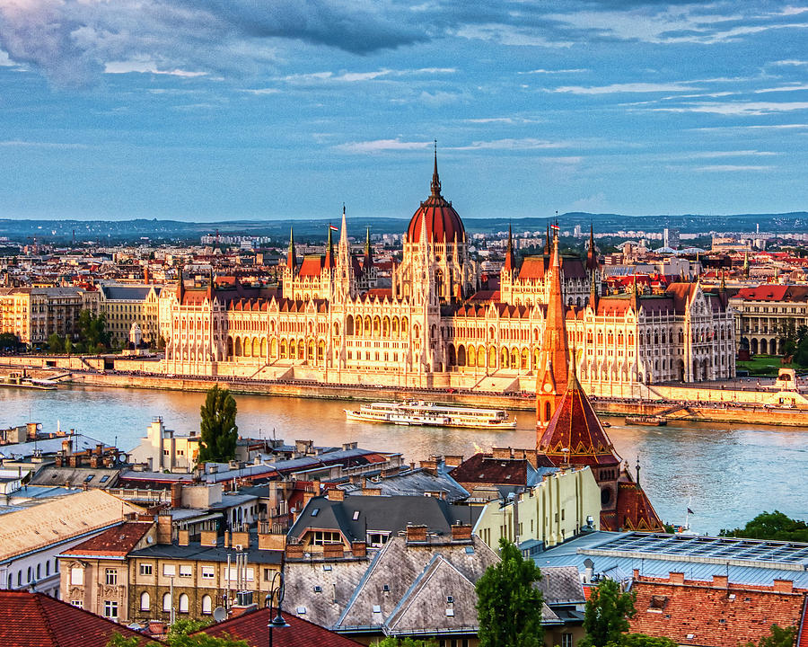 Hungarian Parliament Building Photograph by Karen Regan
