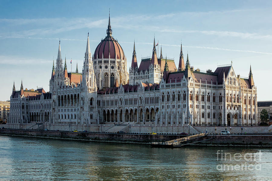 Hungarian Photograph - Hungarian Parliament Building by Kenneth Lempert
