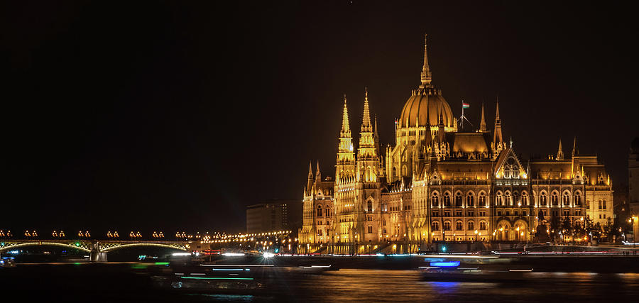 Hungarian Parliament Building Photograph by Sergey Simanovsky