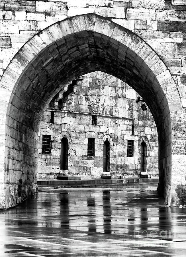 Hunkar Kasri Arch in Istanbul Photograph by John Rizzuto