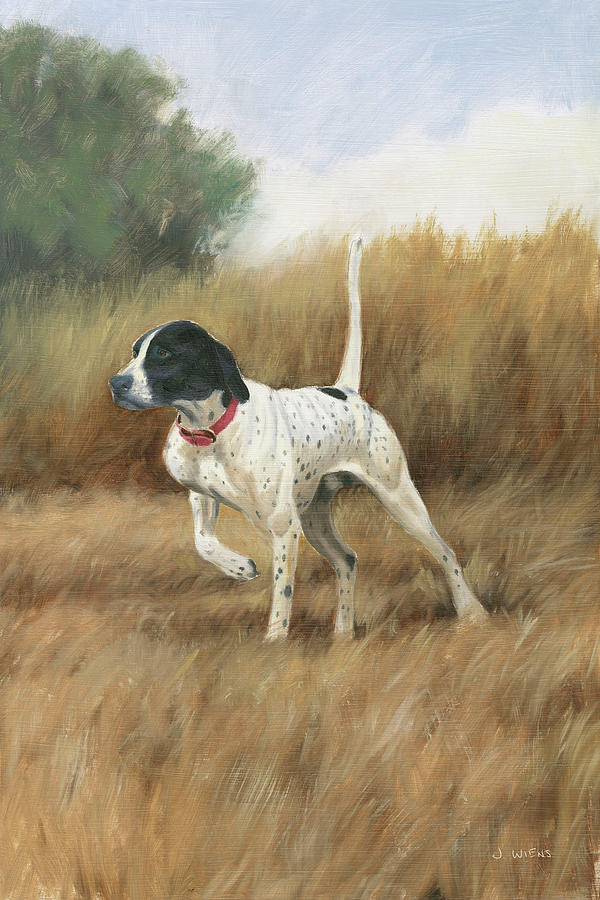 Animal Painting - Hunting Dog II by James Wiens
