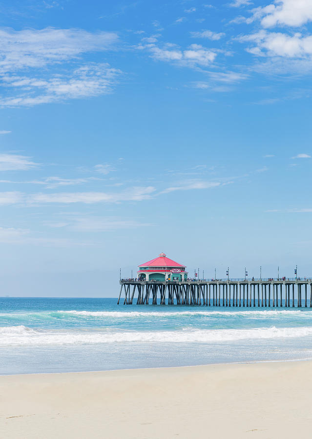 Huntingdon Beach Pier, California by Maggie McCall Huntingdon Beach Pier, California by Maggie McCall