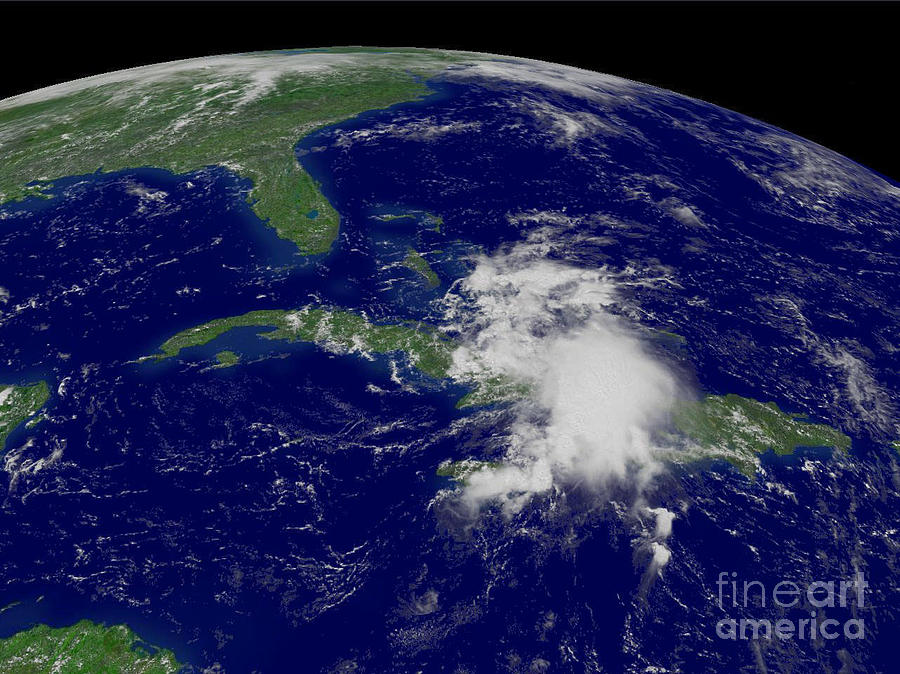 Hurricane Ernesto Photograph by Noaa/science Photo Library Fine Art